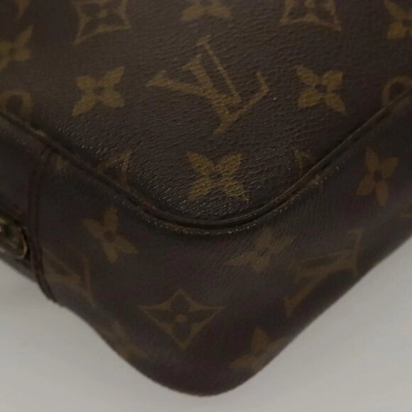 LOUIS VUITTON Monogram Trousse Toilette 23 Clutch Bag M47524 LV Auth 132054 - Picture 13 of 16